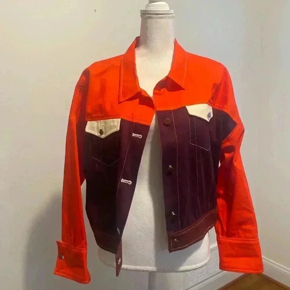 The Kit. Cado Jacket Cut Paper Size X-Large - Picture 3 of 14